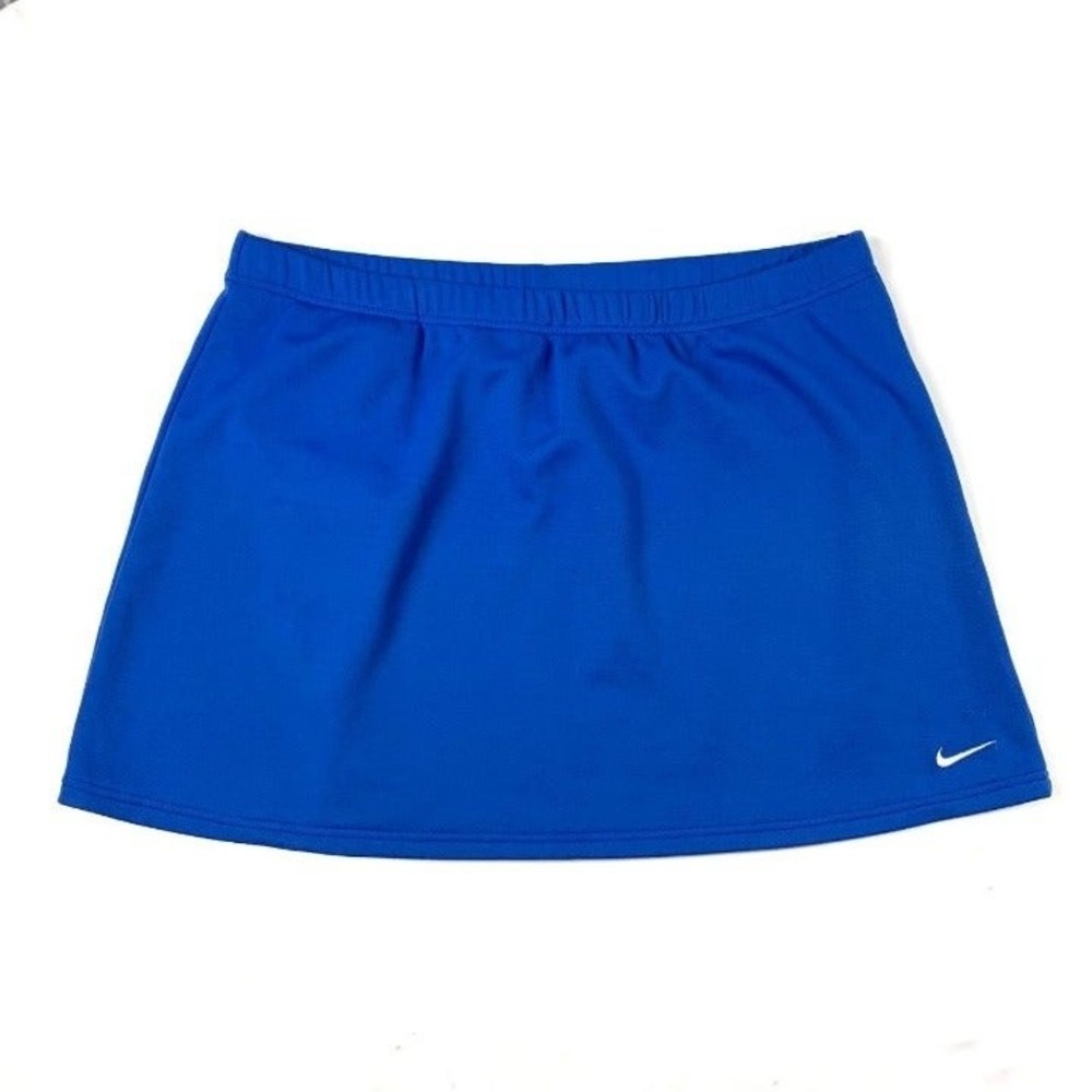Vintage Nike Sphere Tennis Mini Skirt Women's L Blue‎